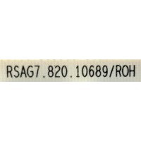 FUENTE PARA TV HISENSE / NUMERO DE PARTE 302334 / RSAG7.820.10689/ROH / DPD217CA2BZ / 10689-D / PANEL HD750Y1U71-TAL2\GM\CKD3A\ROH / MODELOS 75A6G / 75R6E4